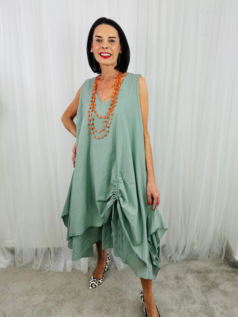 Vestido Olivia sin Mangas