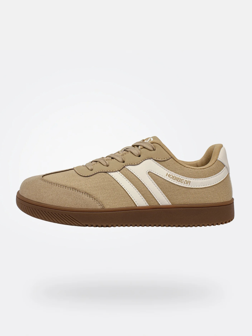 Zapatillas casuales con diseño retro y suela de goma