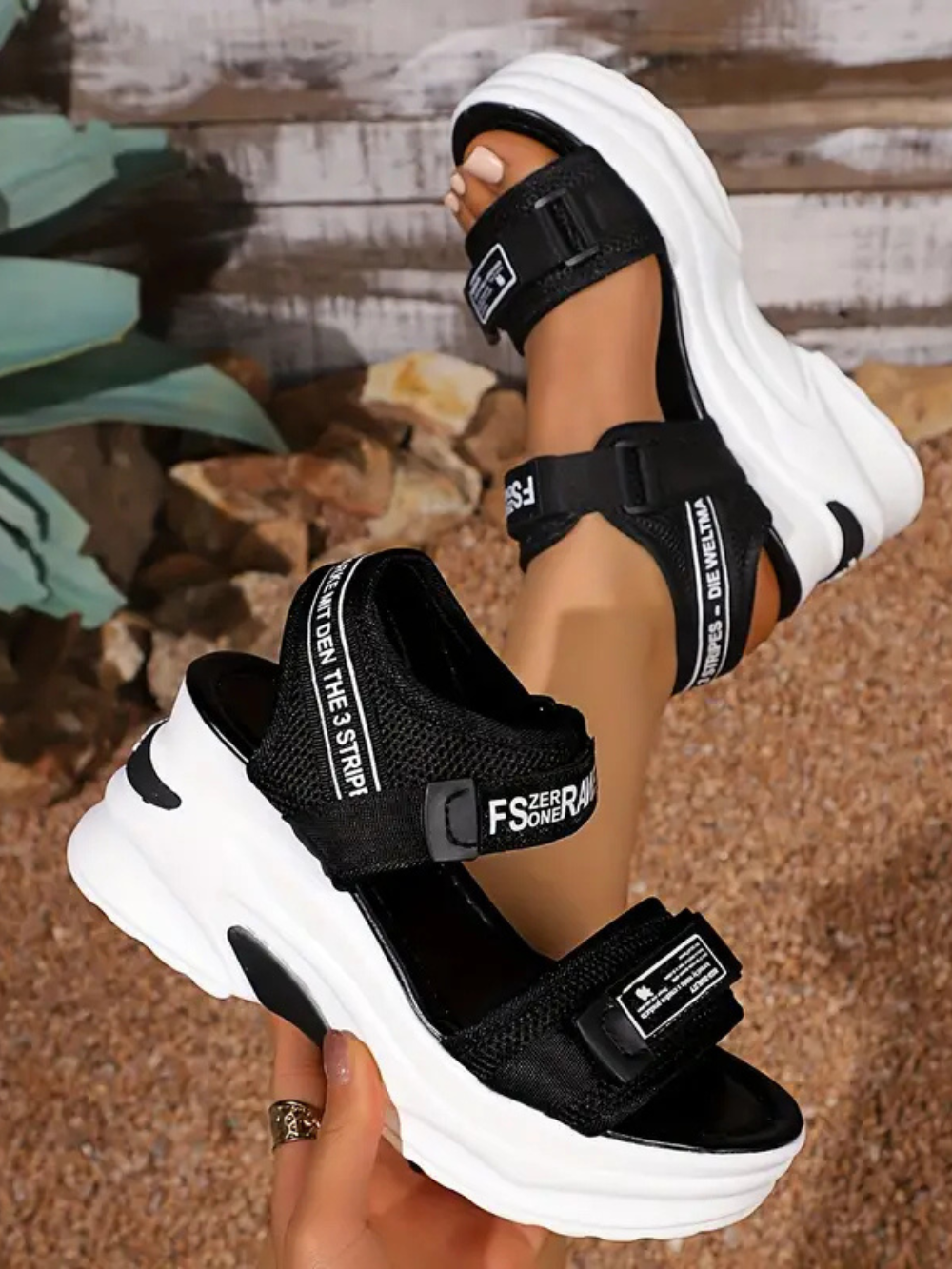 Sandalias Ortopédicas de Cuña Sport
