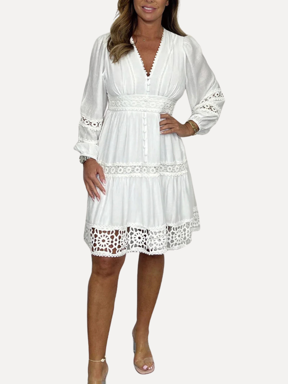 Vestido de Encaje Bohemio