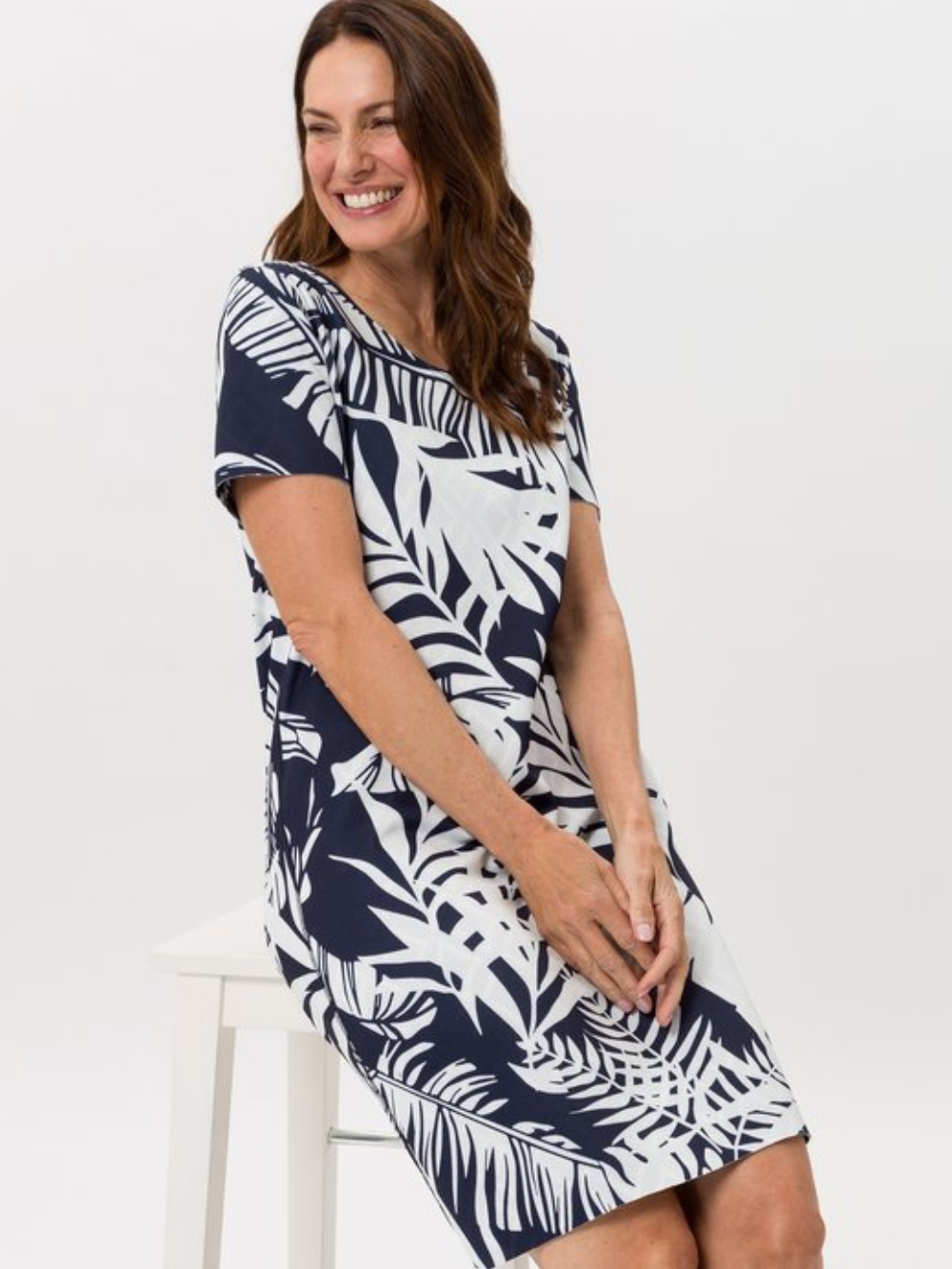 Vestido Estampado Reversible 2 en 1